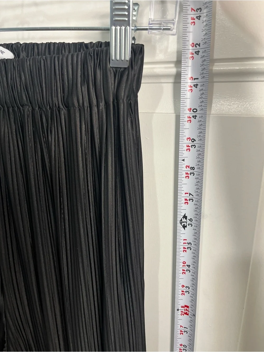 Samsoe Samsoe Wide leg UMA Pleated Trousers Loose Fit  Pants Black XS